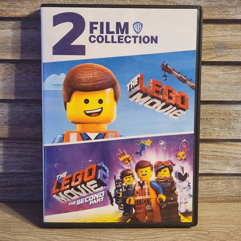 The Lego Movie And Lego Movie 2: the Second Part Double Feature Animated Dvd